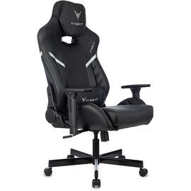  Кресло Knight Thunder 5X B игровое черный эко.кожа крестов. металл 