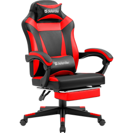  Кресло DEFENDER Cruiser (64344) игровое Black/Red PU 