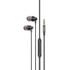  Наушники HOCO M90 Delight wire-controlled earphones with microphone (черный 3.5мм) 