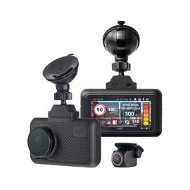  Видеорегистратор Roadgid Premier 3 Carbon 2CH 1045110 с сигнатурным радар-детектором Wi-Fi и GPS 