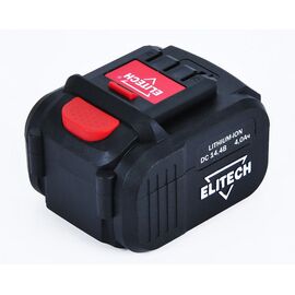  Аккумуляторная батарея ELITECH 14.4 V 4.0Ач  1820.067500 