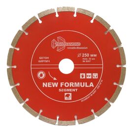  Диск алмазный отрезной сегментный TRIO-DIAMOND S207 250x32/25,4 