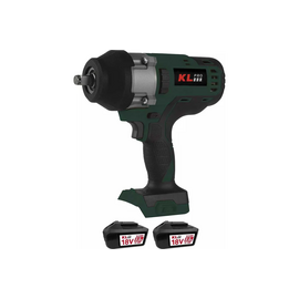  Профессиональный бесщеточный гайковерт аккумуляторный KLPRO KLSS18BHX-80 (18В, Li-ion-2шт, 8.0Ач, 800Нм, 2 скорости, подсветка, З/У, в кейсе) 