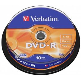  VERBATIM DVD-R 4,7 GB 16x CB/10 