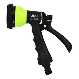  Пистолет-распылитель Deli DL8758 поливочный 7 режимов распыления, диаметр шланга 3/4", пластиковый корпус 