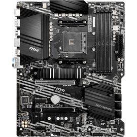  MB sAM4 MSI B550-A Pro, AMD B550, 4xDDR4-3200 МГц, 2xPCI-Ex16, 2xM.2, Standard-ATX 