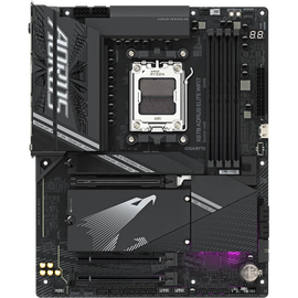  MB sAM5 Gigabyte X870 Aorus Elite Wifi7, AMD X870, 4xDDR5-5200 МГц, 3xPCI-Ex16, 4xM.2, Standard-ATX 