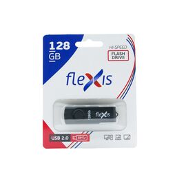  Флэш-драйв  FLEXIS RB-103, 128GB, USB2.0, черный 