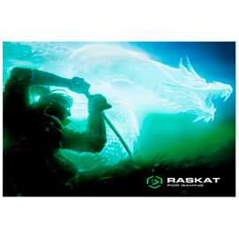  Коврик для мышки Raskat Ronin FF L 900*400*3, резина+ткань, прошитый край 