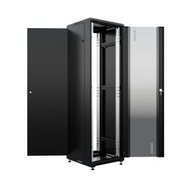  Шкаф коммутационный NTSS Премиум NTSS-R42U6060GS-1BL напольный 42U 600x600мм пер.дв.стекл металл 900кг черный 510мм 86кг 1987мм 20 металл 