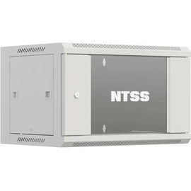  Шкаф коммутационный NTSS Премиум NTSS-W12U6060GS-2 настенный 12U 600x600мм пер.дв.стекл 60кг серый 515мм 26кг 220град. 635мм IP20 сталь укомплектова 