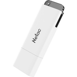  USB-флешка Netac NT03U185N-016G-32WH 16GB U185 USB3.0 белый 