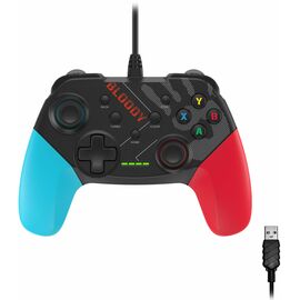  Геймпад A4Tech GP30 Sports черный/синий USB виброотдача обратная связь (GP30 SPORTS BLUE) 