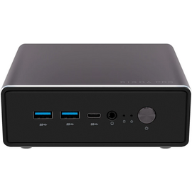  Неттоп Digma Pro Minimax U1 (DPP5-ADXW05) i5 1235U (1.3) 16Gb SSD512Gb Iris Xe Windows 11 Pro GbitEth WiFi BT 60W темно-серый/черный 