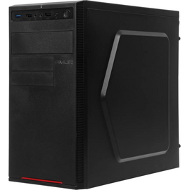  ПК AMUR Нарвал B7I21 (2147008) Intel Core i3 12100, DDR5 16ГБ, 512ГБ(SSD), Intel UHD Graphics 730, FreeDOS, черный 