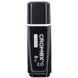  USB-флешка CROMEX 514157 Standard 8Gb USB 2.0, черный 