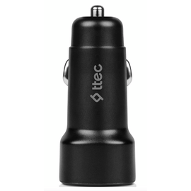  АЗУ TTEC 2CKS30TS SmartCharger 2.4A Car Charger With Trio Cable Black 