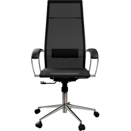 Кресло МЕТТА ErgoLife Set 7 (Z316738281) на колесиках, сетка, черный 