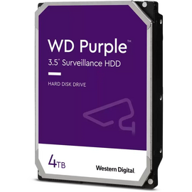  HDD Western Digital Purple Pro Surveillance 4TB (WD44PURZ), Cache 128MB 