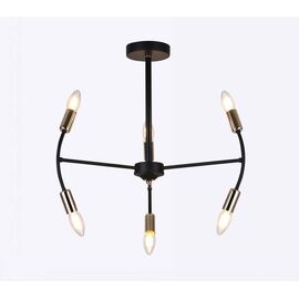  Люстра Hiper H122-6 Black/Gold 