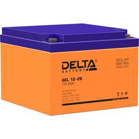  Аккумуляторная батарея Delta GEL 12-26 