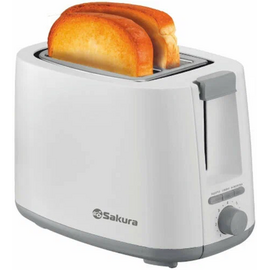  Тостер Sakura SA-7612W Elegant белый 