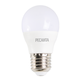  Лампа светодиодная Ресанта LL-R-G45-7W-230-4K-E27 