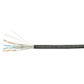 Кабель витая пара Cabeus STP-4P-Cat.6a-Solid-Out-LSZH-UV категория 6a 4 пары одножильный 