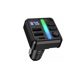  FM трансмиттер HOCO E89 Black 