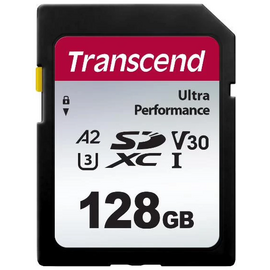  Карта памяти Transcend TS128GSDC340S SD 128GB SDХC UHS-I U3 V30 