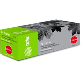  Тонер Картридж Cactus CS-C731BK черный для Canon LaserBase MF8230 i-Sensys/MF8280 i-Sensys (1600стр.) 