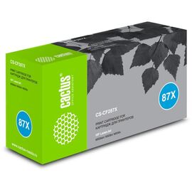  Тонер Картридж Cactus CS-CF287X черный для HP LJ M506dn/ M506n/ M506x (18000стр.) 