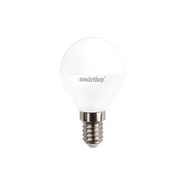  Лампа светодиодная SMARTBUY P45 (SBL-P45-07-40K-E14) 7Вт 220V 4000K E14 (глоб, нейтральный свет) (10/100) 
