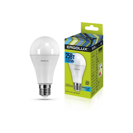  Лампочка Ergolux LED-A65-25W-E27-4K 