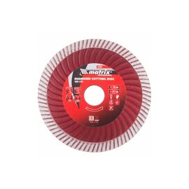  Диск Matrix 73194 алмазный отрезной Turbo Extra, 125х22,2мм, сухая резка 