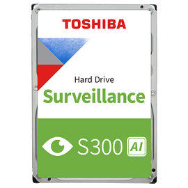  HDD TOSHIBA S300 AI Video Surveillance (MG10ADA800E-V) SATA 8TB 7200RPM 6GB/S 512MB 