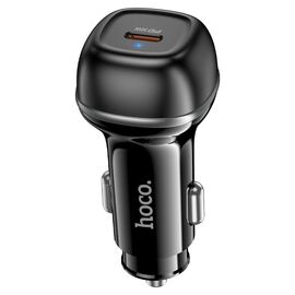  АЗУ HOCO Z58 Rank single port PD30W car charger Black 