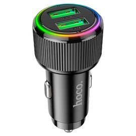  АЗУ Hoco NZ14 Guerrero 36W Dual-port Car Charger Black 