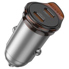  АЗУ HOCO NZ16B Rigorous PD45W(2C) car charger metal grey 