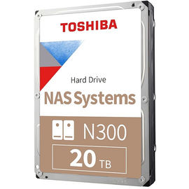  HDD Toshiba N300 NAS 20Tb (HDWG82AXZSTA) SATA3 3.5" 7200 1024Mb 6Gb/s 1 year warranty 