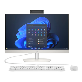  Моноблок HP ProOne 240 G10 All-in-One NT (998J5ET) IPS 23,8"(1920x1080) i7-1355U, 8GB, 512GB, eng/rus usb kbd, mouse, WiFi, BT, 5MP, White, DOS 