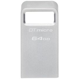 USB-флешка Kingston DataTraveler Micro 64GB 200MB/s USB 3.2 Gen 1 Metal (DTMC3G2/64GB) 