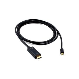  Кабель Cablexpert CC-mDP-HDMI-6 mDP-HDMI 20M/19M 1.8м черный позол.разъемы пакет 