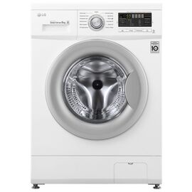  Стиральная машина LG F10B8LD7 85x60x44см кл.:A++ фронт. макс.:5кг белый 1000 об/мин, барабан серый, дисплей 