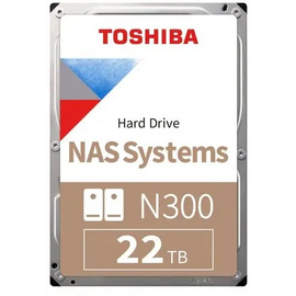  HDD Toshiba N300 HDWG82CUZSVA NAS SATA3 3.5" 22TB 7200 1024Mb 6Gb/s, 24x7 1 year warranty 