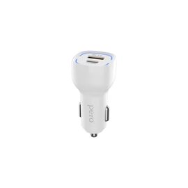  АЗУ PERO AC05 USB-A QC3.0 + USB-C PD, 38W белое 