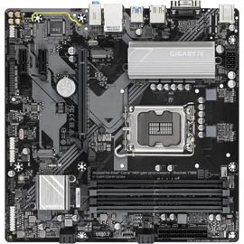  Материнская плата Gigabyte B760M D3HP DDR4, RTL Socket 1700, Intel B760, 4xDDR4-3200, D-SUB+HDMI+DP, 1xPCI-Ex16, 2xPCI-Ex1, 4xSATA3(RAID 0/1/5/10) 