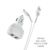  АЗУ HOCO Z36 Leader 2USB + Micro 2.4A (белый) (акция) 