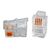  Коннектор LANMASTER (TWT-PL11-4P4C/100) телефонный RJ11, 4P4C, 100 шт. 