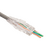  Коннектор LANMASTER (LAN-EZ45-8P8C/U6-100) RJ45 тип EZ, 8P8C, UTP, Cat.6, универсальный, покрытие 50 микрон,100 шт. 